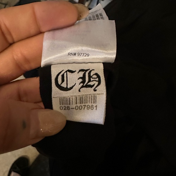 Chrome Hearts Black Long Sleeve Staff Only Rare Graphic Tee Never Worn - Picture 10 of 10